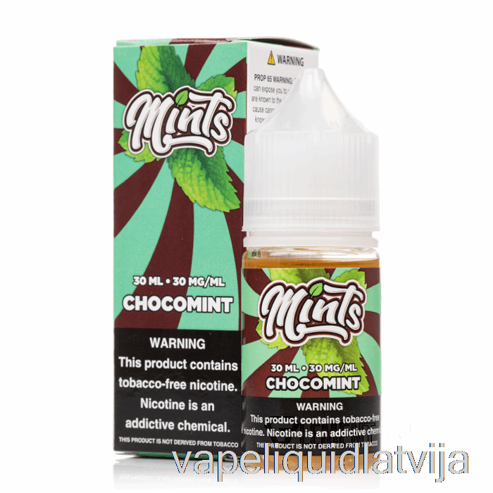 Chocomint Salts - Mints Vape Co - 30ml 50mg Vape šķidrums